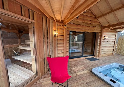 sauna et spa cabane laurier