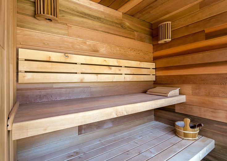 Sauna dans cabane verveine